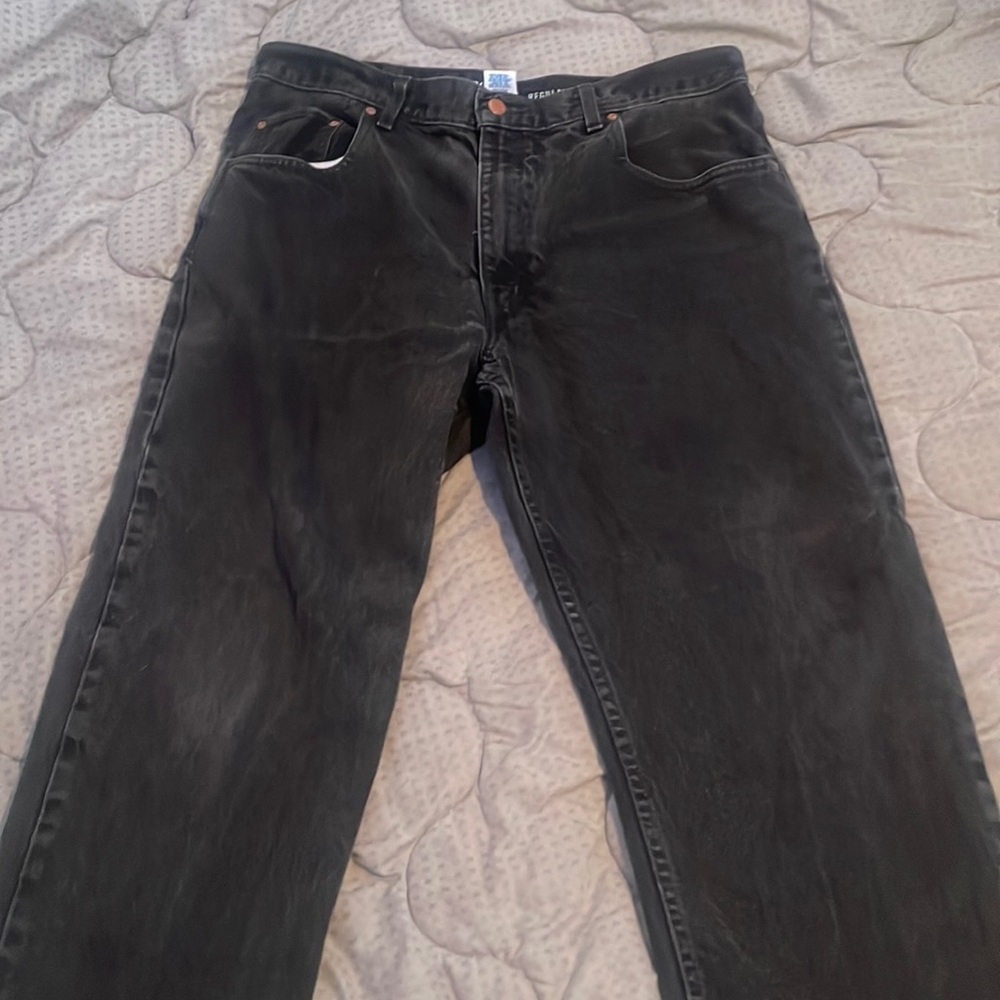 black outdoor life jeans